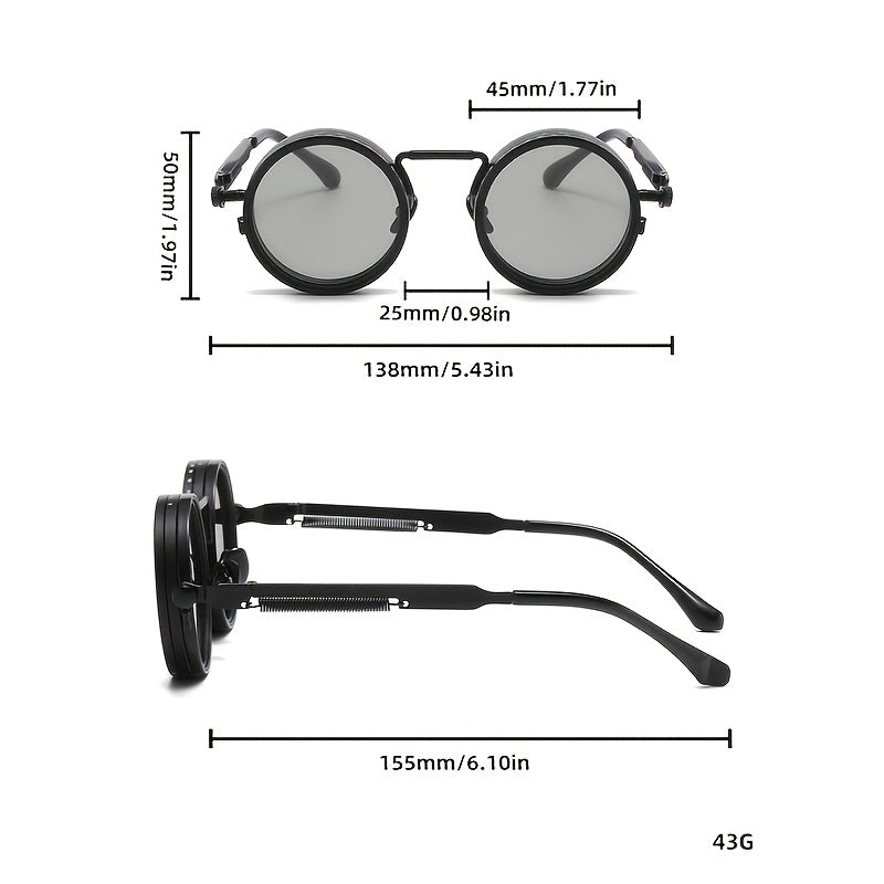 Retro Luxury Square Sunglasses for Men & Women