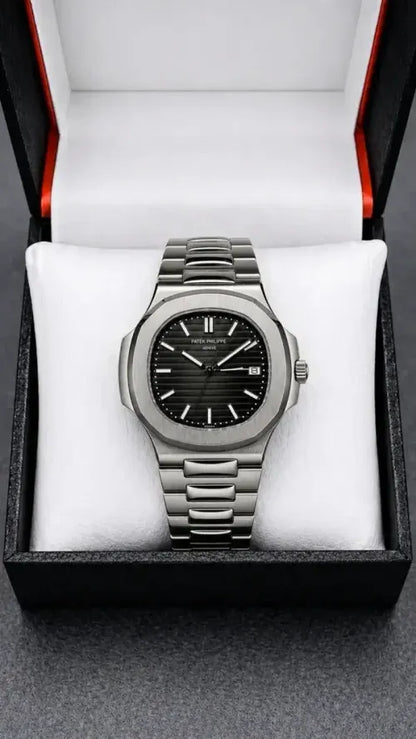 PP Single Tone Luxury Chain Watch